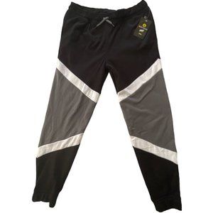 Boy’s Joggers sweatpants BODY GLOVE Block Color Black/ Grey/White Size XL (18)